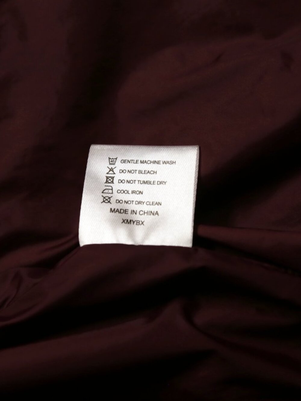 MAGCOMSEN Men’s Maroon Full Zip Bomber Jacket Size L–Lightweight Softshell Windb - Picture 11 of 13